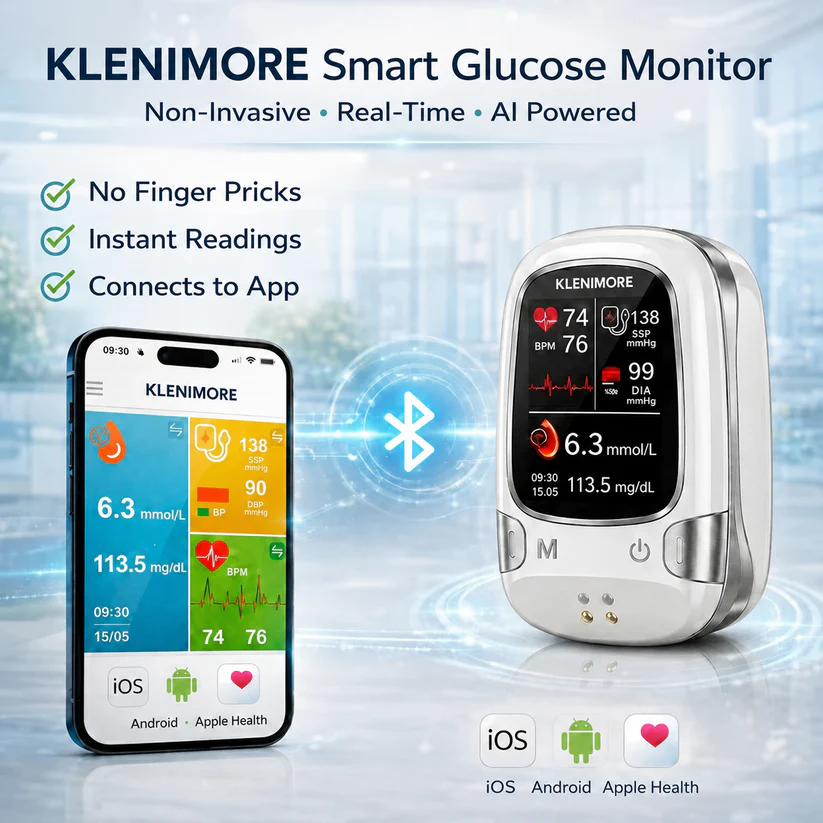 🔥Final 3 Hours:50% OFF🏆Develops Newly Launched Non-Invasive Smart Blood Sugar Tracking Device✅