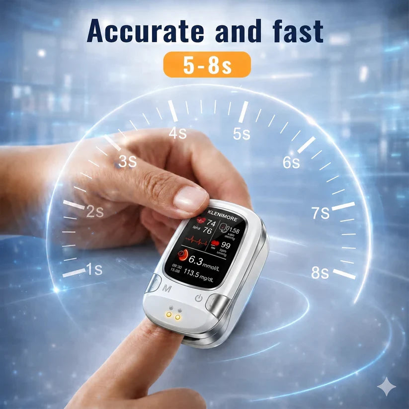 KLENIMORE™ Non-Invasive Health Monitor 99.9%Accuracy (Mayo Clinic Recommended)