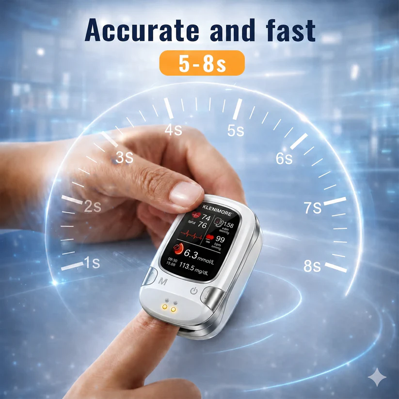 Quick smart health reading demonstration