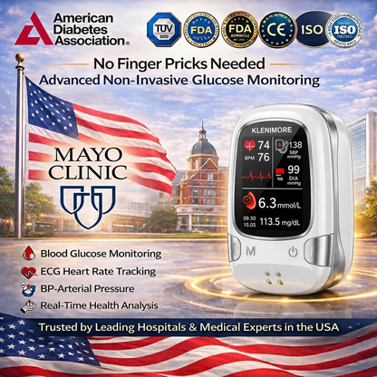 🔥Final 3 Hours：50% OFF🏆Develops Newly Launched Non-Invasive Smart Blood Sugar Tracking Device✅