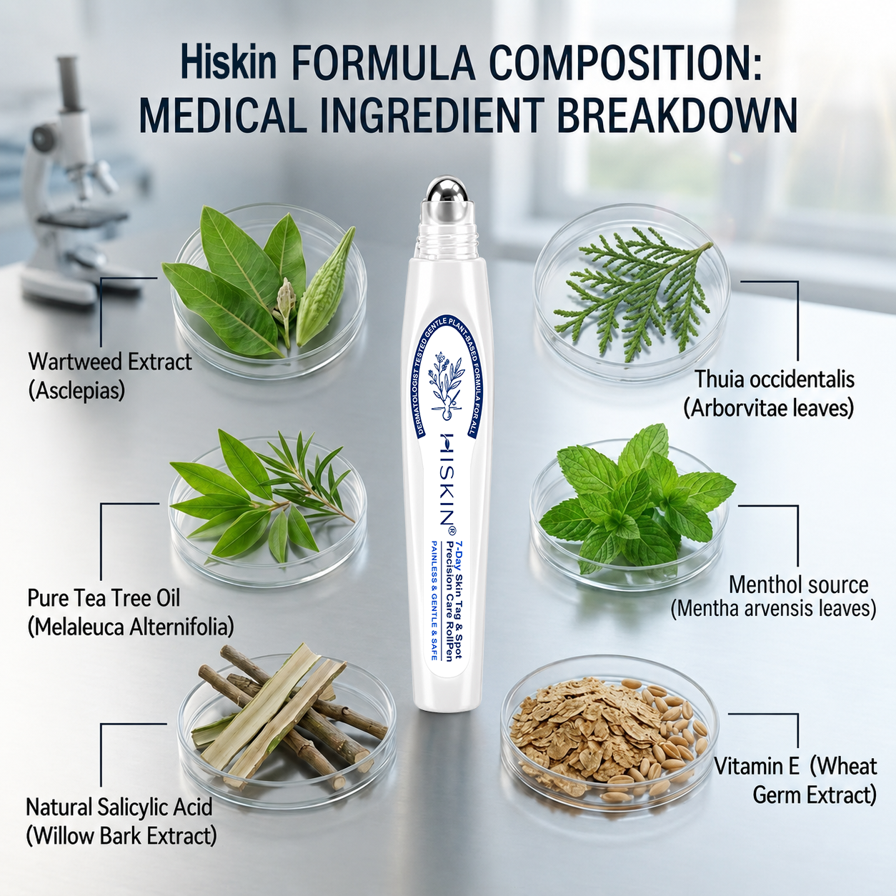 HISKIN botanical ingredient overview