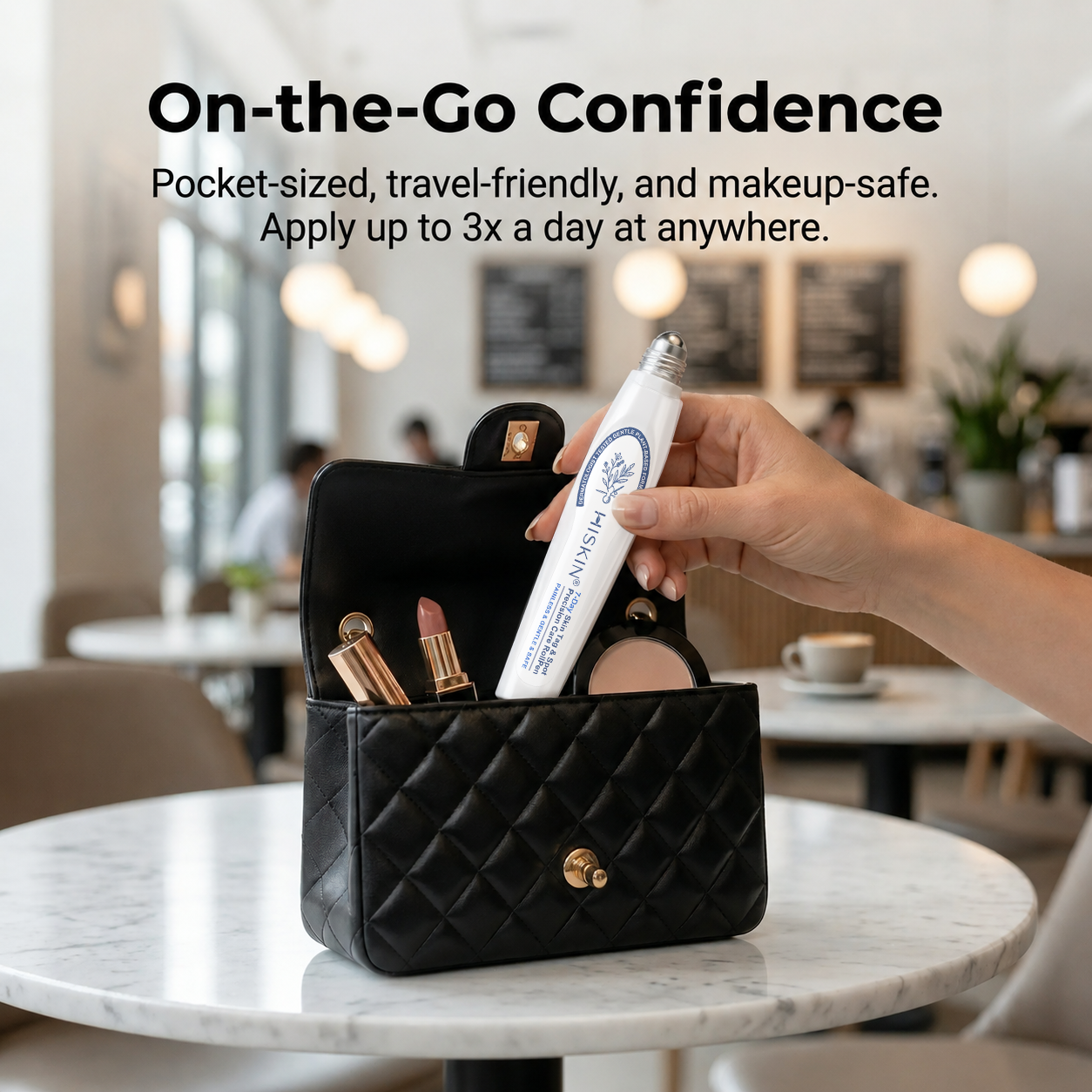 Portable HISKIN rollerball pen