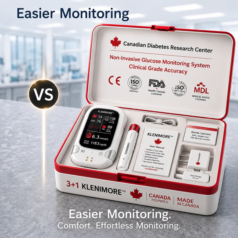 KLENIMORE™ Non-Invasive Health Monitor 99.9%Accuracy (Mayo Clinic Recommended)