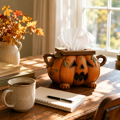 🎃🧻Pumpkin Tissue Box Cover