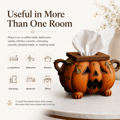 🎃🧻Pumpkin Tissue Box Cover