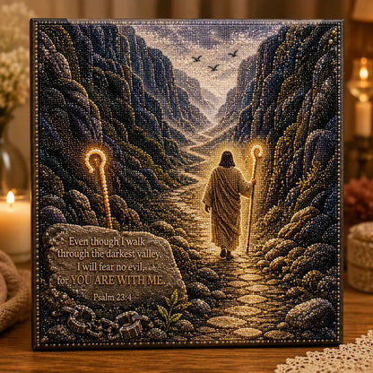 ✝️ LAST DAY 49% OFF – Premium 3D Pearl Garden of Faith Scripture Art Kit | Luxury Flocked Canvas with Scratch-Resistant Non-Fading Pearl Beads DIY Christian Faith Decor 🌿🙏💎